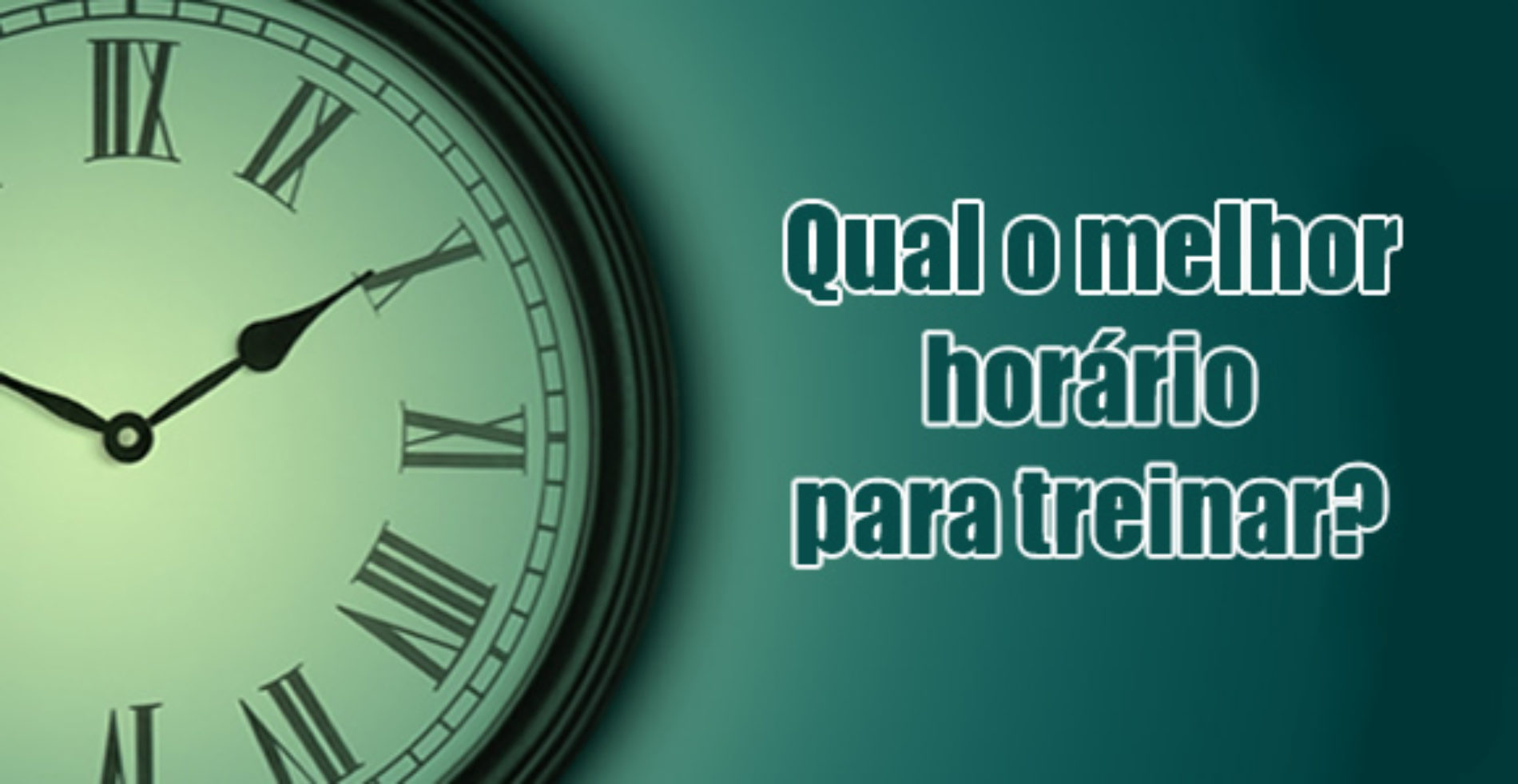 Manhã Tarde Ou Noite Qual Melhor Horário Para Treinar 6647