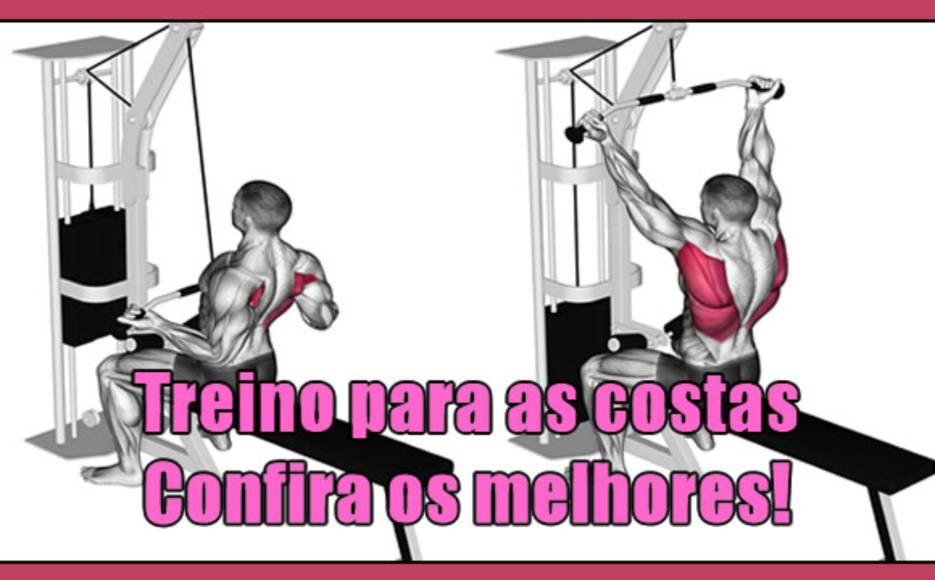 Exercícios para as costas Os melhores fitness