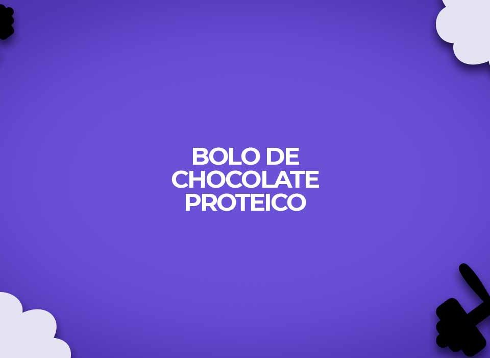 bolo de chocolate whey proteico