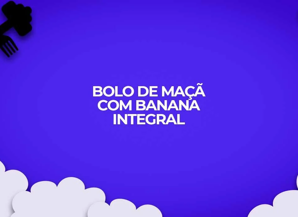 bolo de maca banana integral anabolico receita