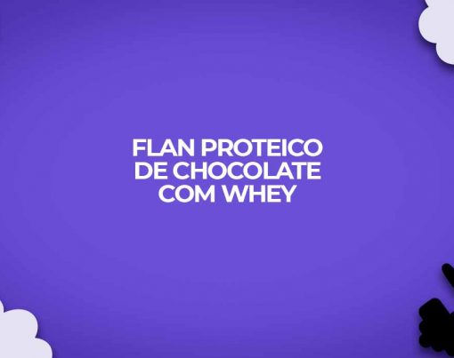 flan proteico whey protein chocolate