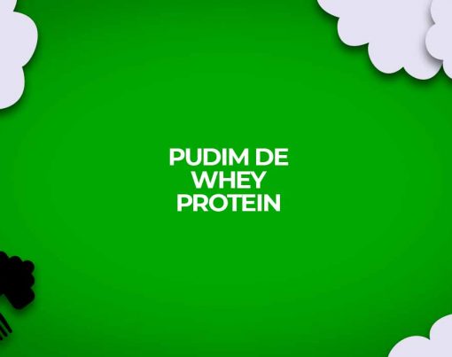 pudim proteico whey chocolate