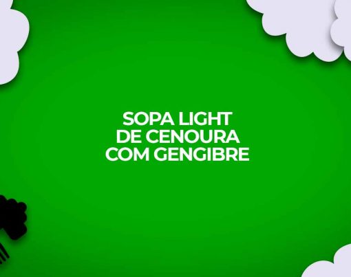 receita sopa light gengibre cenoura