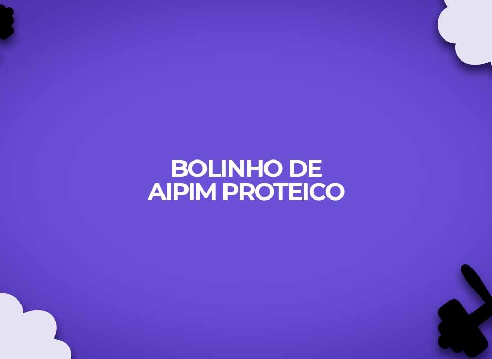 bolinho de aipim receitas proteicas