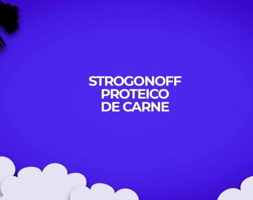 strogonoff proteico de carne