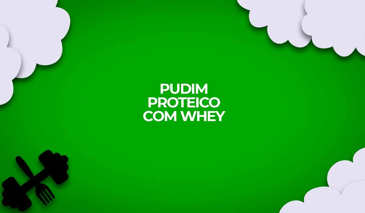 pudim de monstro com whey