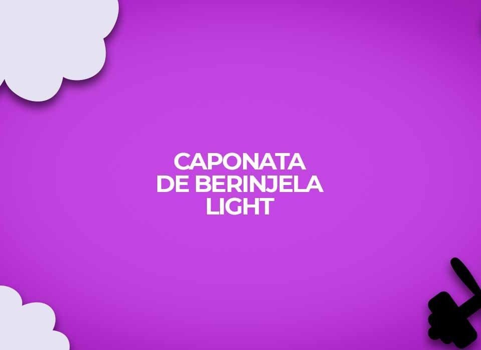 caponata de berinjela receitas fit