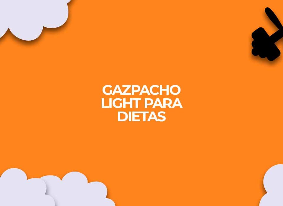 receita light de gazpacho