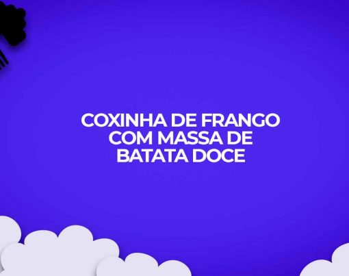 coxinha de frango com batata doce monstro