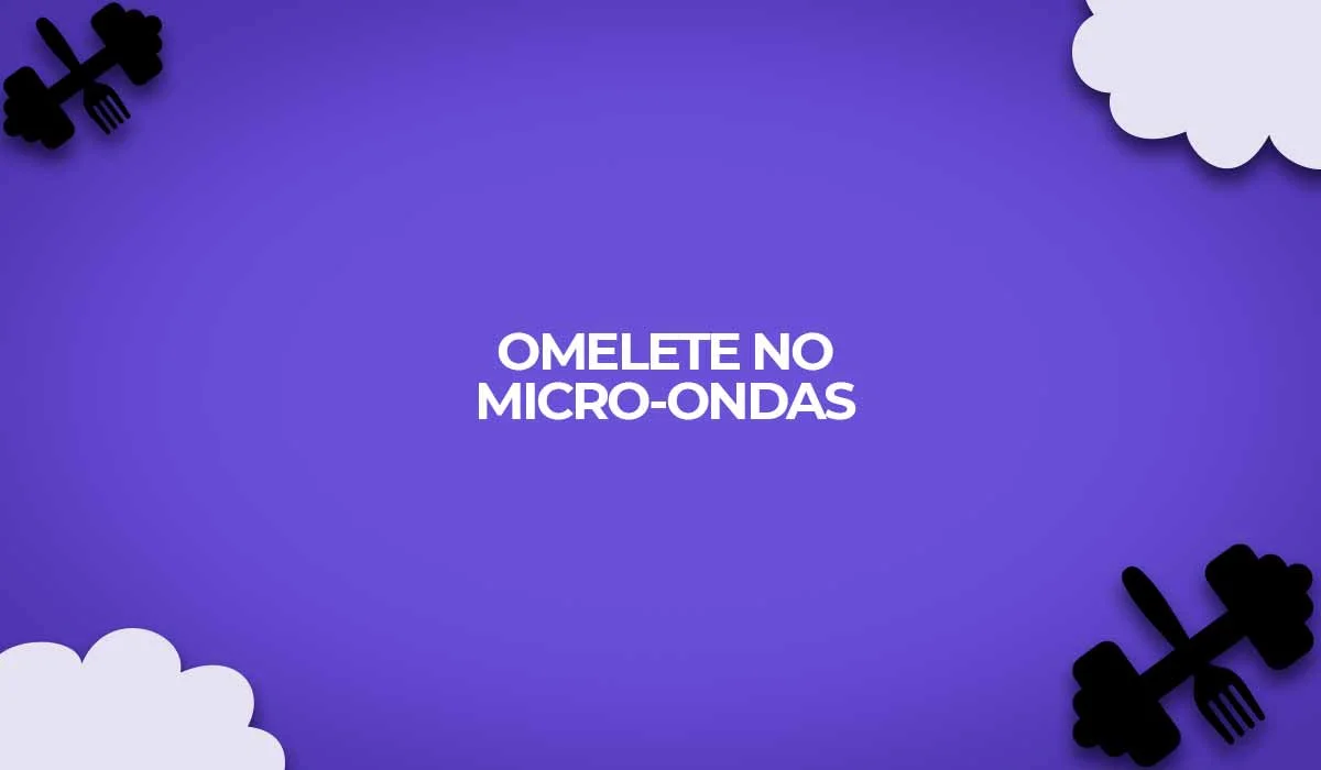 receita omelete no micro ondas fase ataque dukan