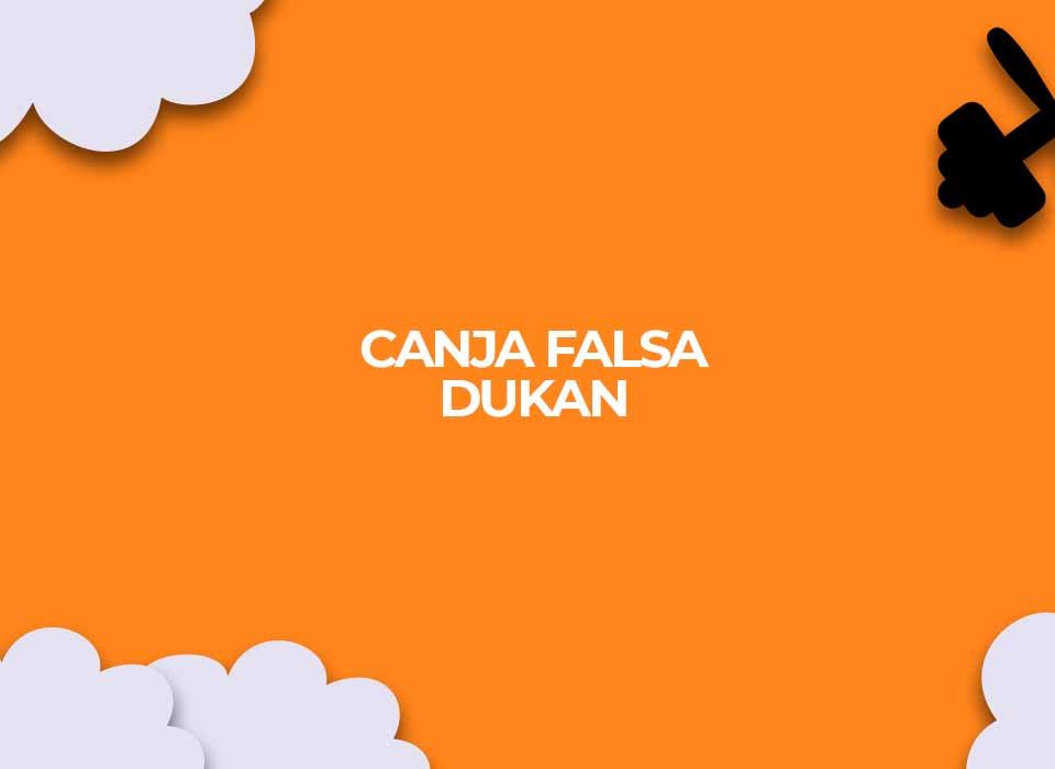 receita canja falsa dukan