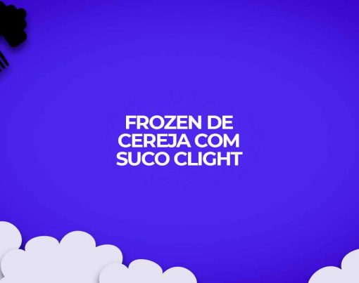 receita frozen fit de cereja suco clight