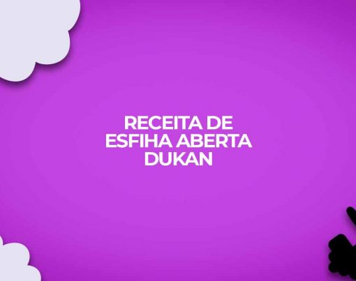 receita esfiha aberta dukan