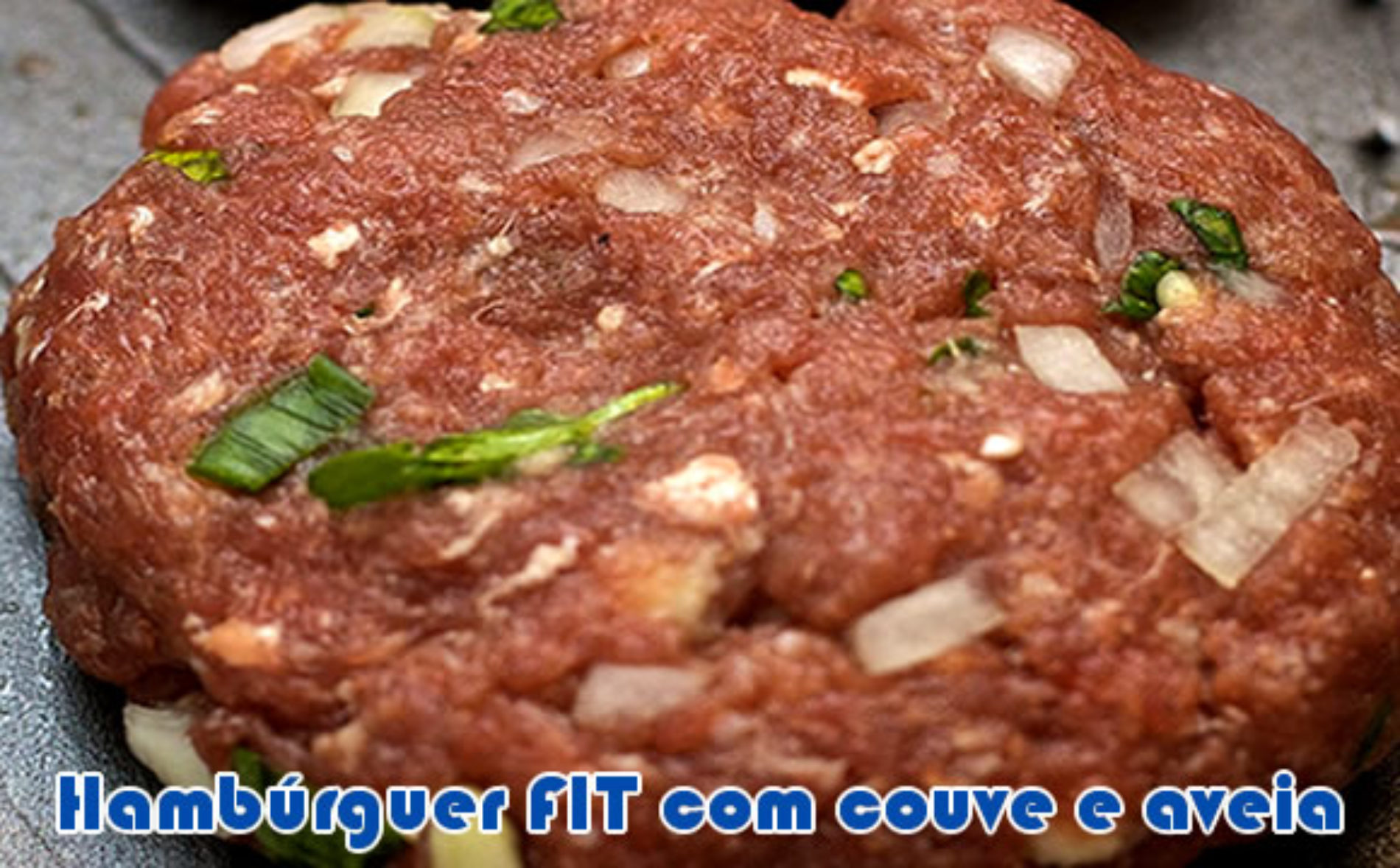 Hambúrguer Fit De Carne Com Couve E Aveia Receitas Fitness