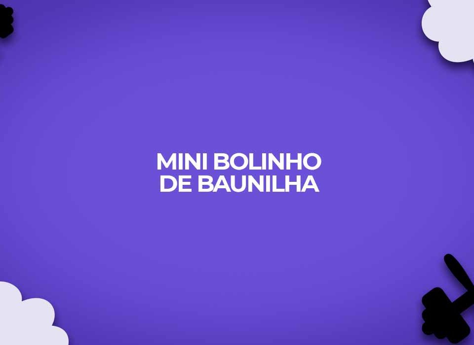 receita de mini bolinho baunilha ataque dukan