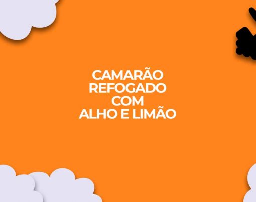 receita dukan camarao refogado com alho e limao