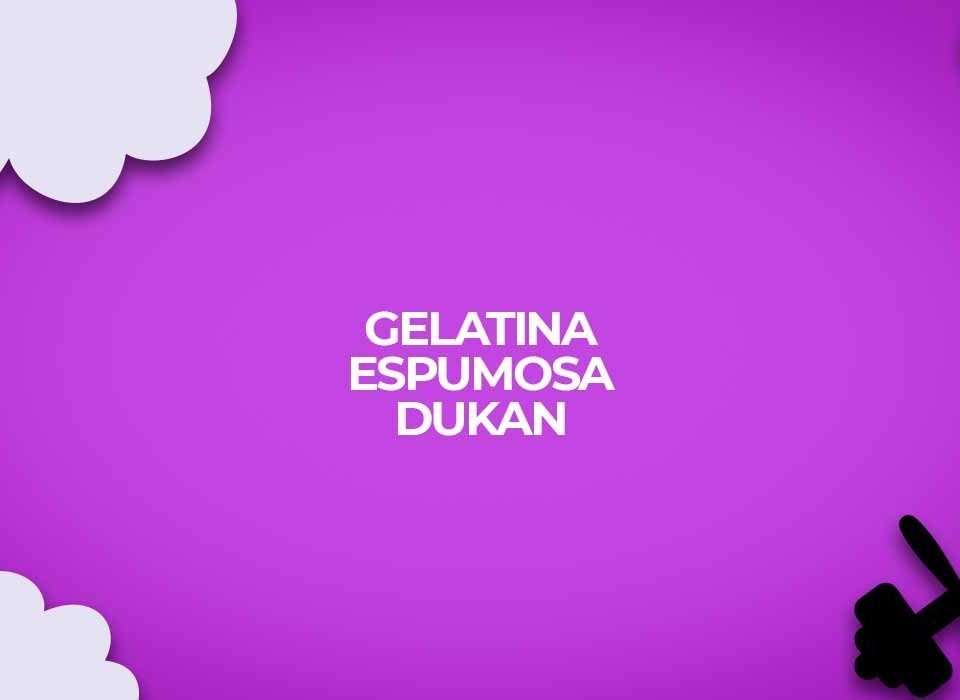 receita dukan sobremesa espumosa ataque