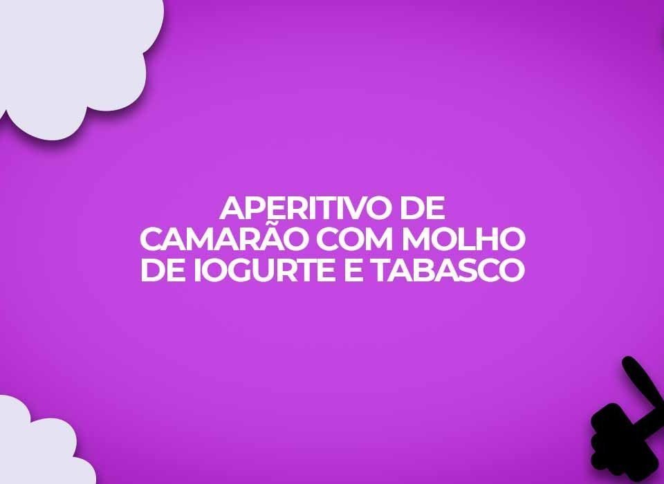 aperitivo de camarao fitness com molho