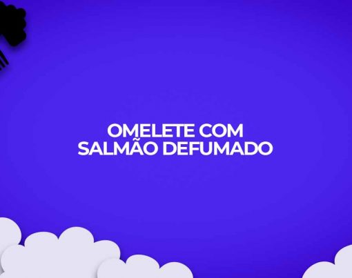 receita omelete com salmao defumado fit light dukan