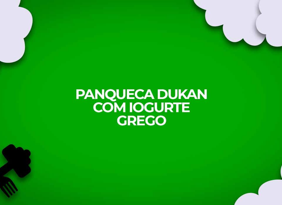 receita sobremesa dukan panqueca com iogurte