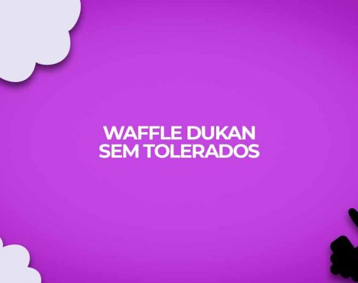 receita fit waffle dukan ataque