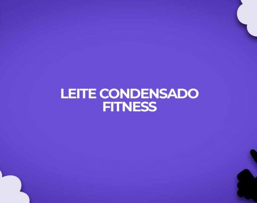 receita leite condensado fitness fit diet