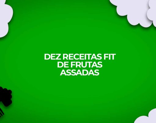 receitas fitness frutas assadas