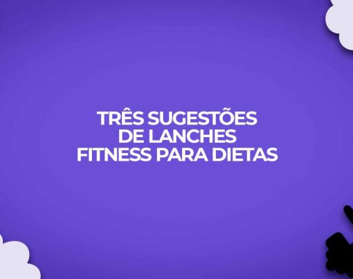tres receitas fitness lanche da tarde ideias