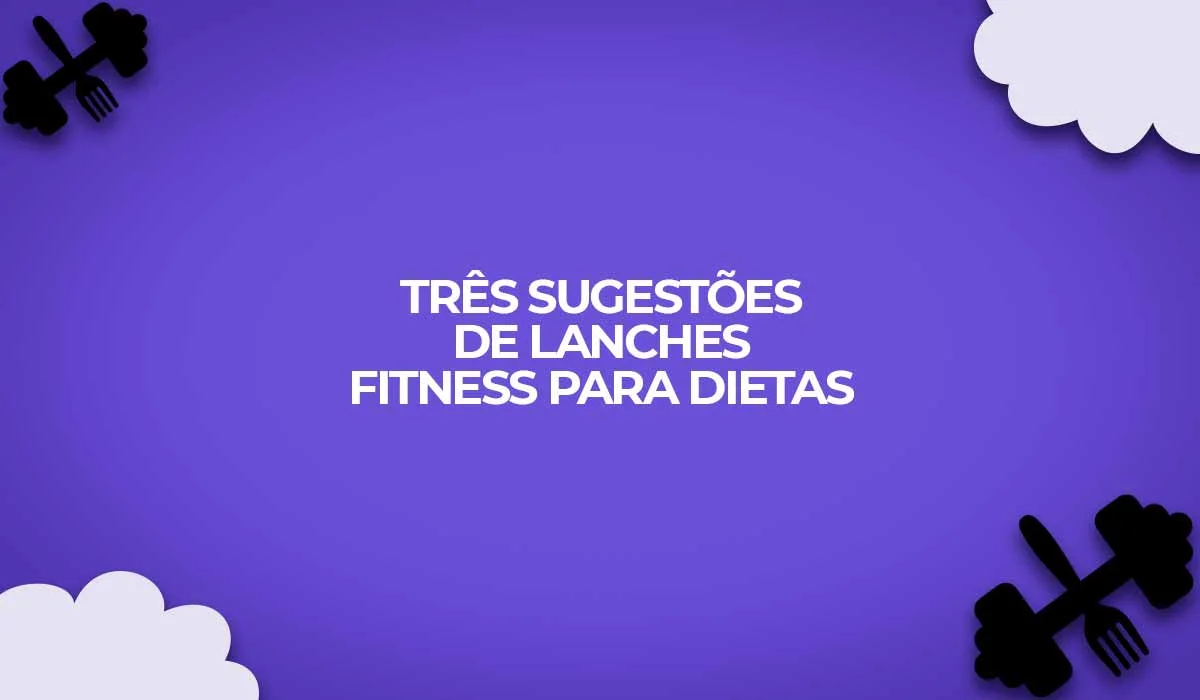tres receitas fitness lanche da tarde ideias