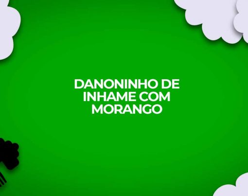 danoninho de inhame morango frutas receitas fit
