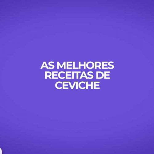 Ceviche FIT Salmão, Tilápia, Atum e Robalo