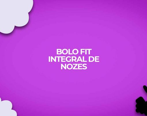 bolo fit doce integral nozes receitas fitness
