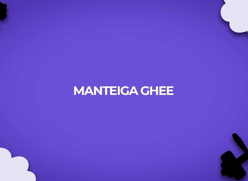 como fazer receita fitness manteiga ghee