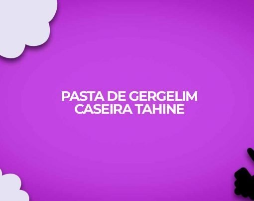 receita fitness pasta gergelim caseira tahine fit