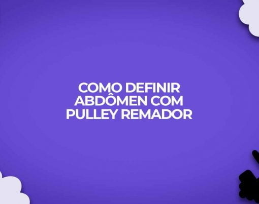 definir abdomen com pulley remador