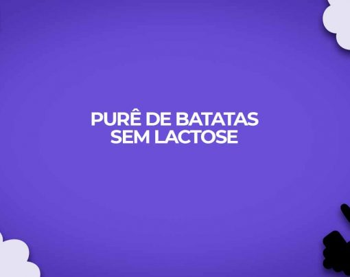 receita fitness de pure de batatas sem lactose