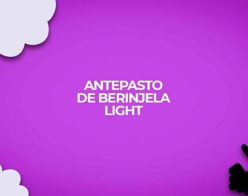 receita fitness antepasto de berinjela light