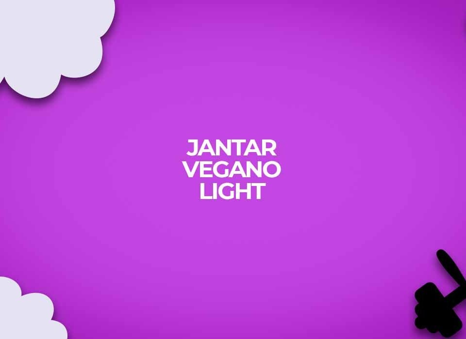 receitas jantar vegano fitness