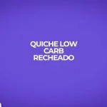 jantar fitness quiche low carb recheado com palmito