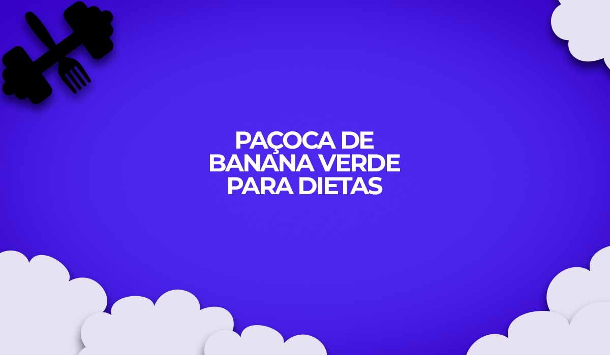 Receita de paçoca doce de banana verde receitas fitness