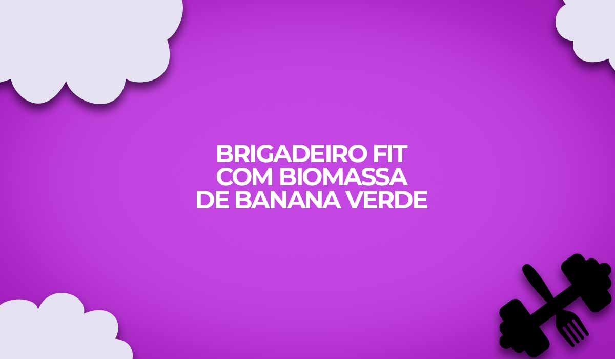 brigadeiro fit com biomassa de banana verde receitas fitness