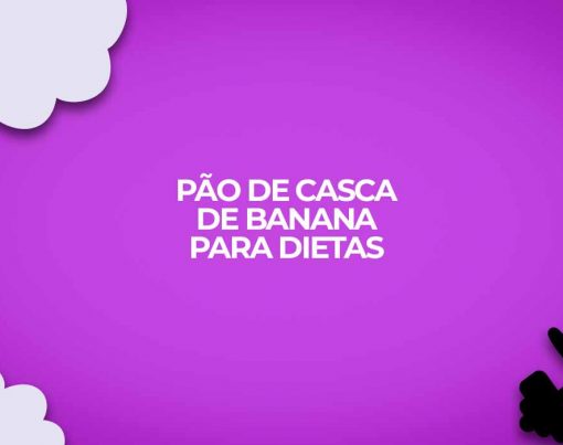 receita fitness pao de casca de banana saudavel