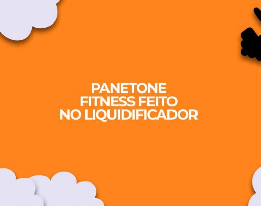 receita fitness panetone de liquidificador natal