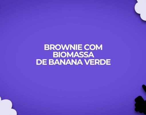 brownie fitness com biomassa de banana verde receita
