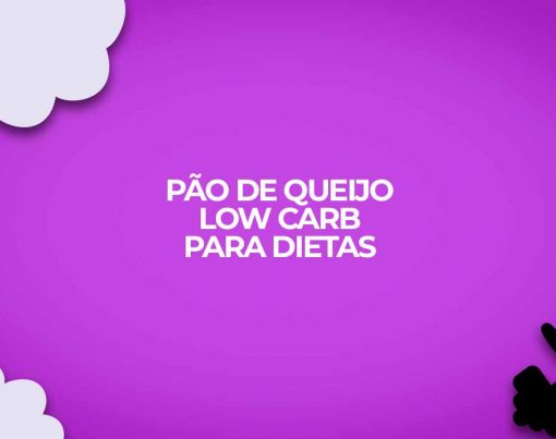 receita fitness pao de queijo low carb para dietas
