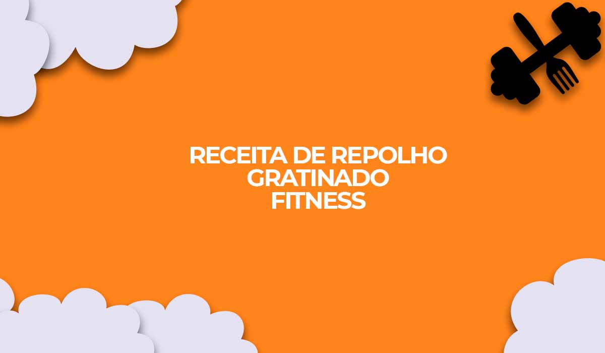 Repolho gratinado fitness