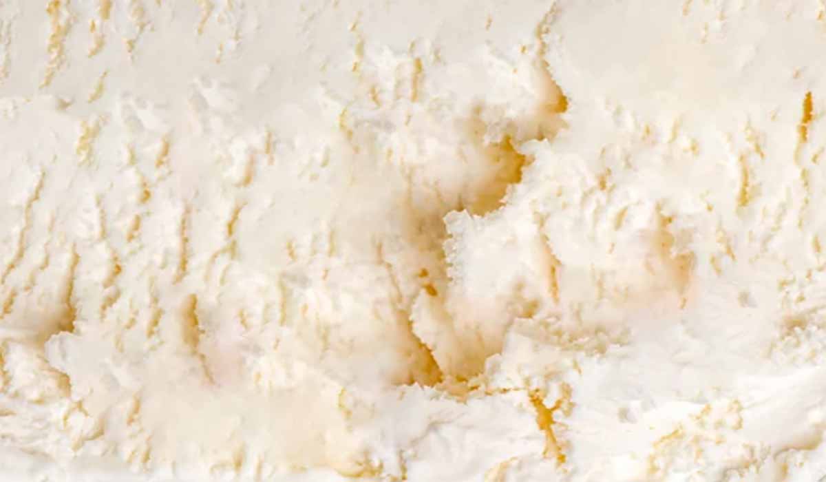 Sorvete proteico de coco para dietas fitness.