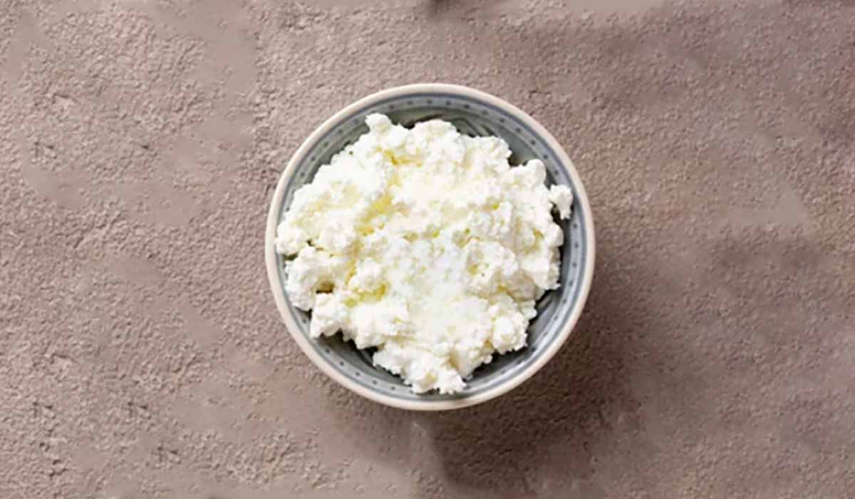 Receita de queijo caseiro fitness saudável muito fácil com dois ingredientes.