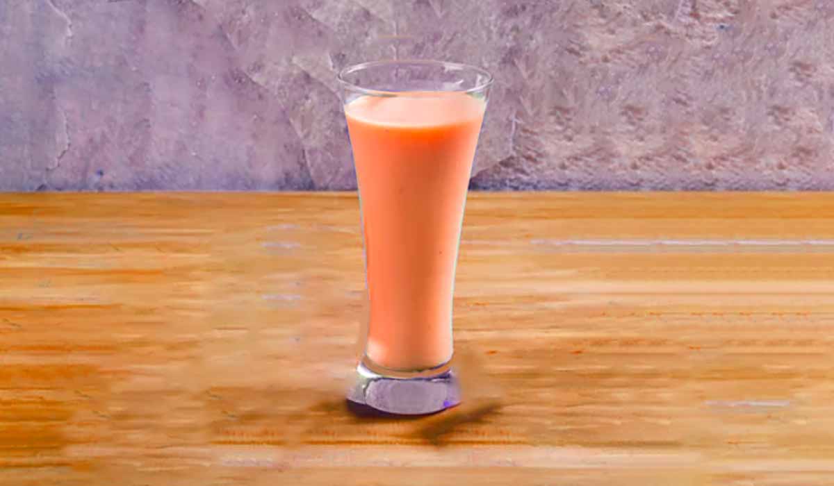 Vitamina de mamão para dietas de emagrecimento.