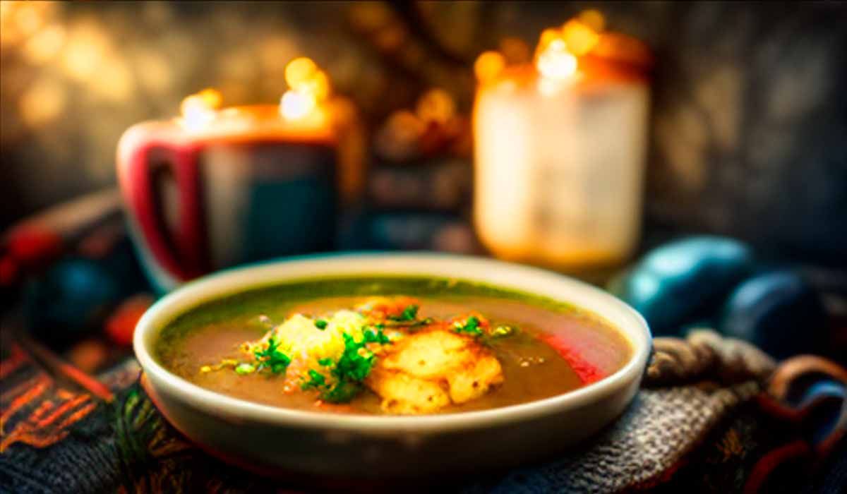 Canja de galinha para dietas no inverno. Receita de canja de galinha light para o frio.